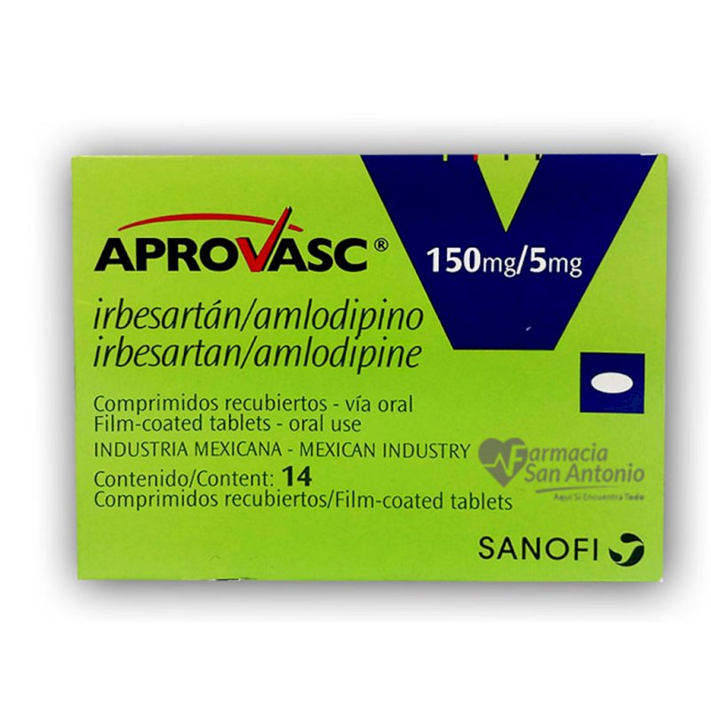 APROVASC 150MG/5MG X 14 TABS