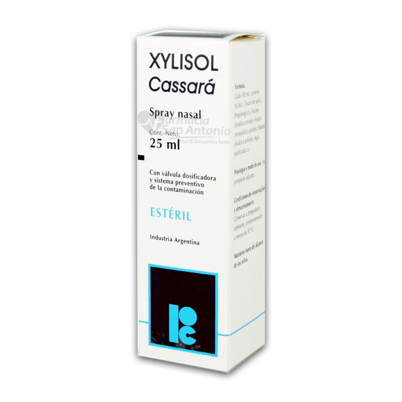 XYLISOL SPRAY NASAL 25 ML