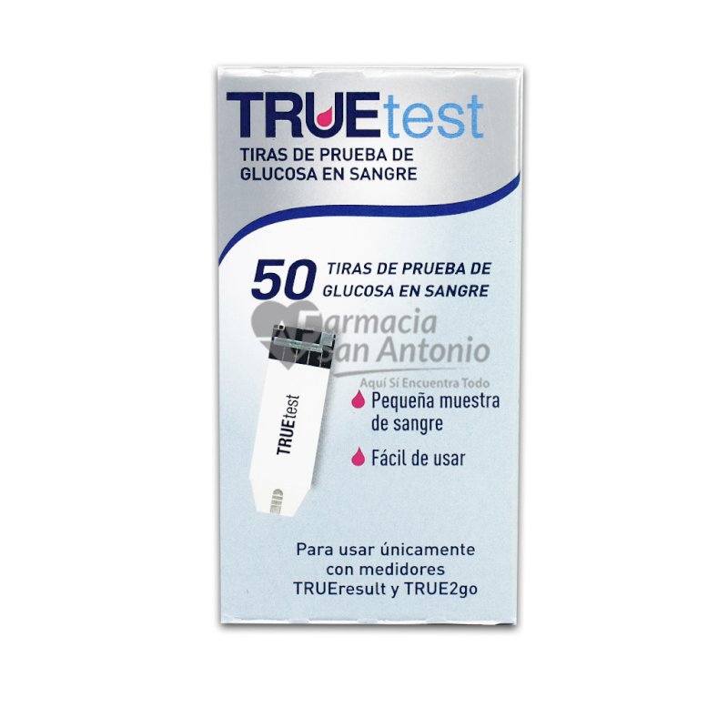 CINTAS P/PRUEBA TRUE TEST