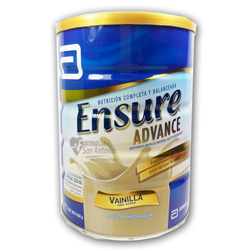 ENSURE ADVANCE VAINILLA X 850 GRS