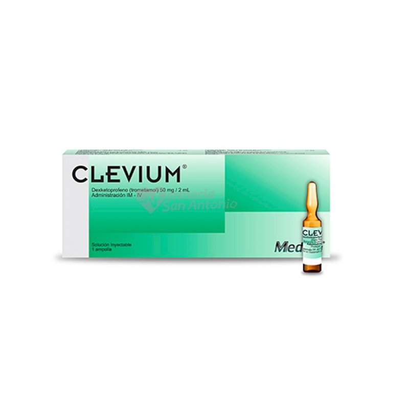 CLEVIUM 50MG/2ML SOL INY X 1 AMP