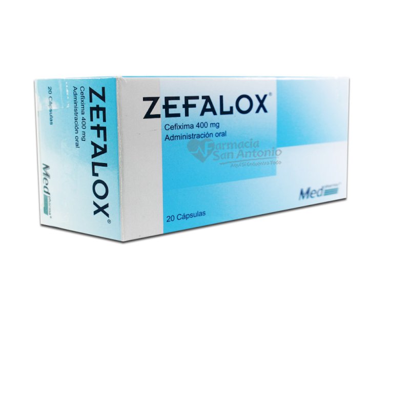 ZEFALOX 400MG X 20 CAP