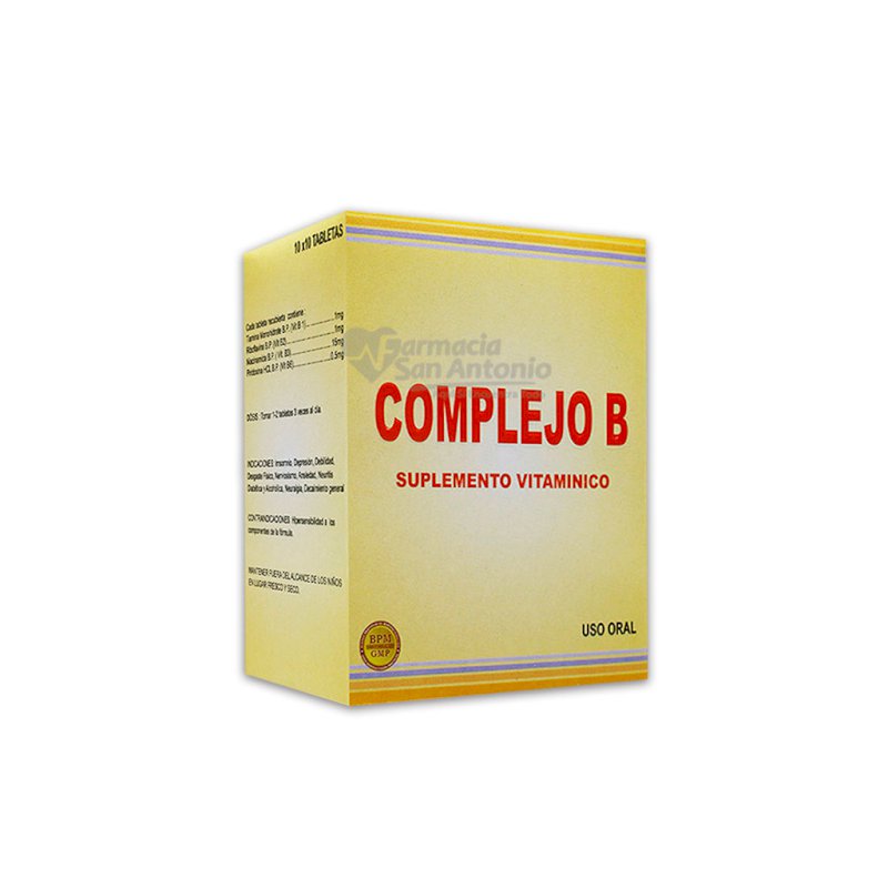 COMPLEJO "B" X 100 TABS