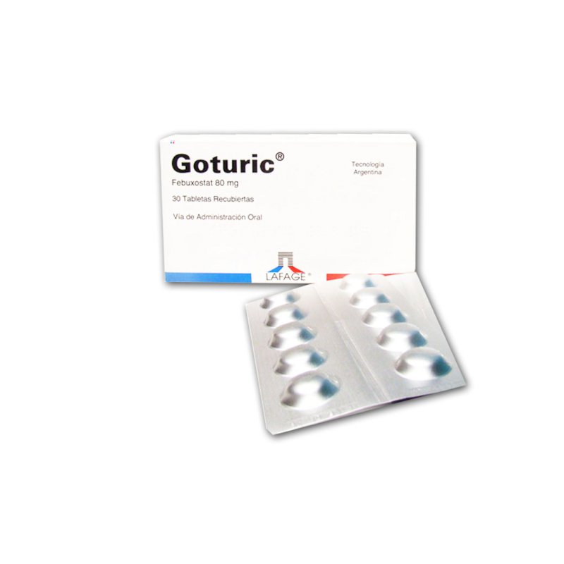 GOTURIC 80MG X 30 TAB