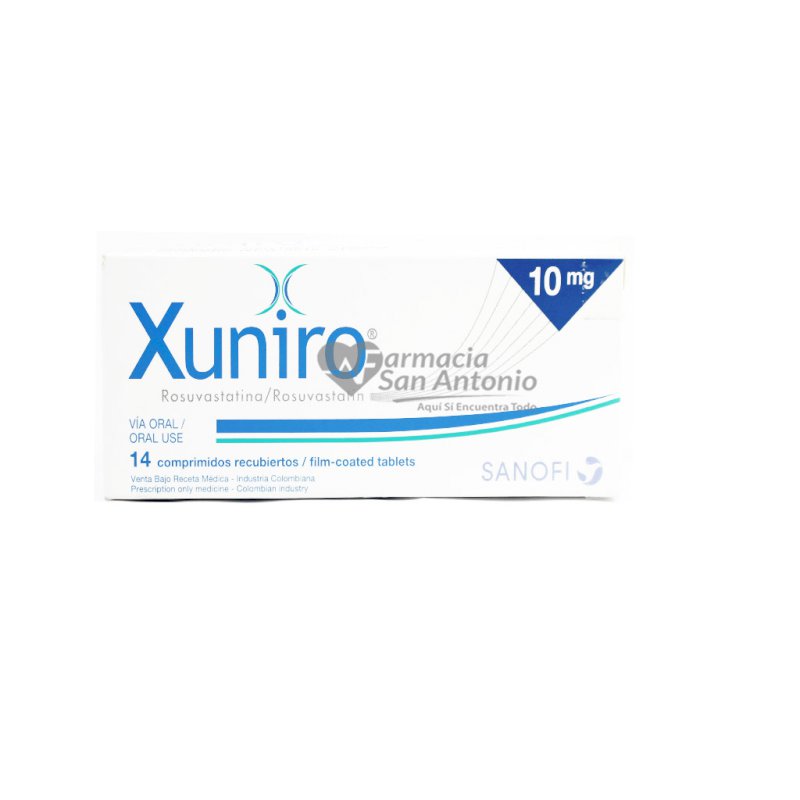 XUNIRO 10MG X 14 COMP