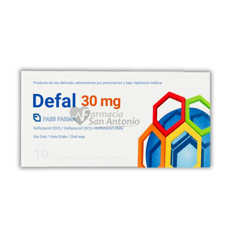 DEFAX 30MG X 10 COMP