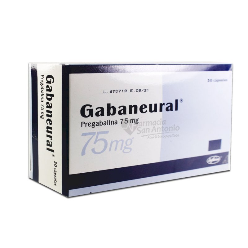 GABANEURAL 75MG X 30CAP