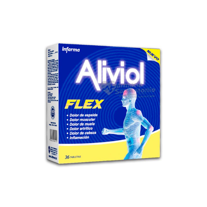 UNIDAD ALIVIOL FLEX TABS