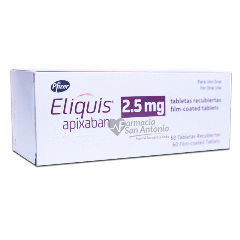 ELIQUIS 2.5MG X 60 TAB