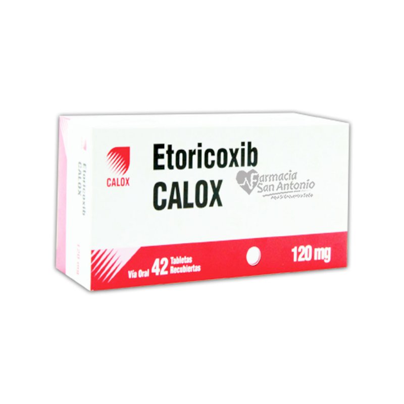 UNIDAD CALOX ETORICOXIB 120MG X 42 TAB