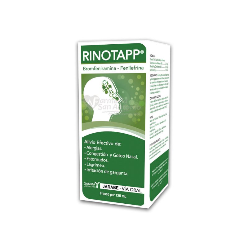 RINOTAP JARABE 120 ML