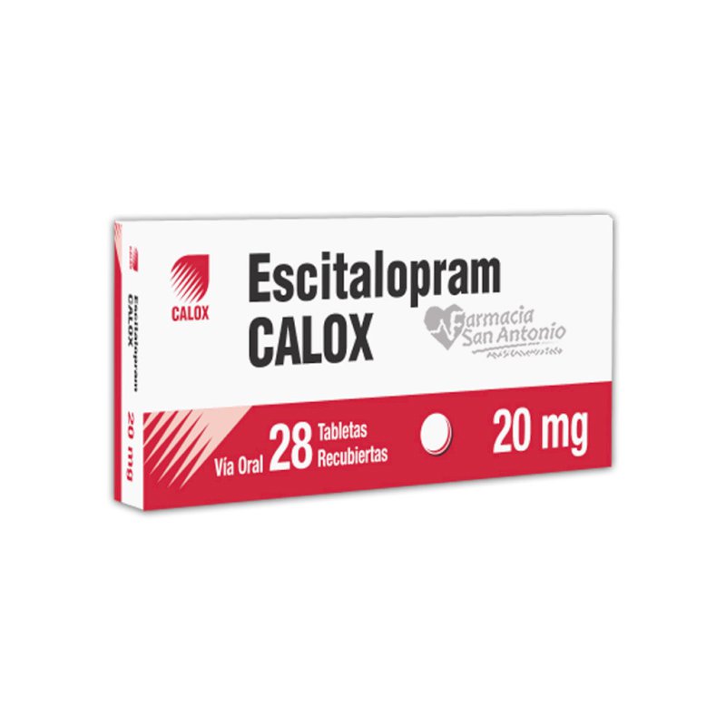 ESCITALOPRAM 20MG X 28 TABS