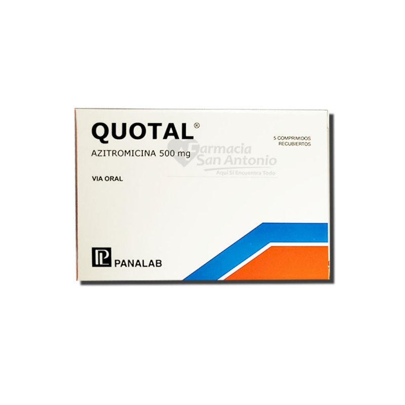 QUOTAL 500 MG X 5 COMP$