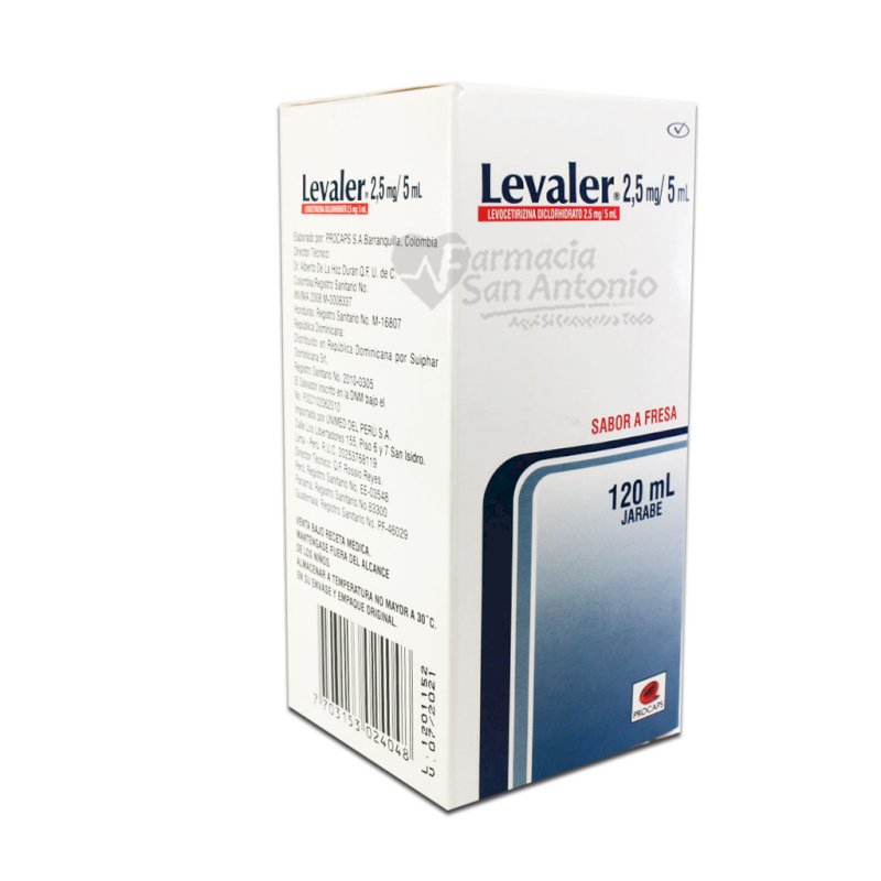 LEVALER 2,5/5ML 120 ML