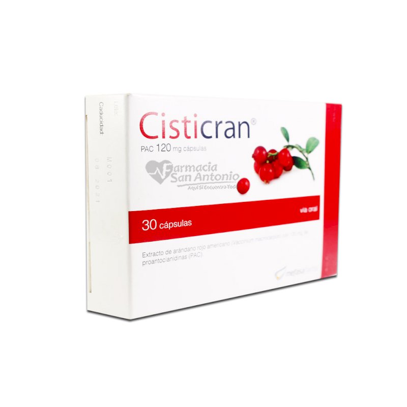 CISTICRAN 120MG X 30 CAP