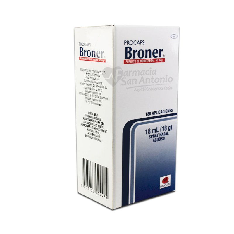 BRONER SPRAY NASAL ADULTO