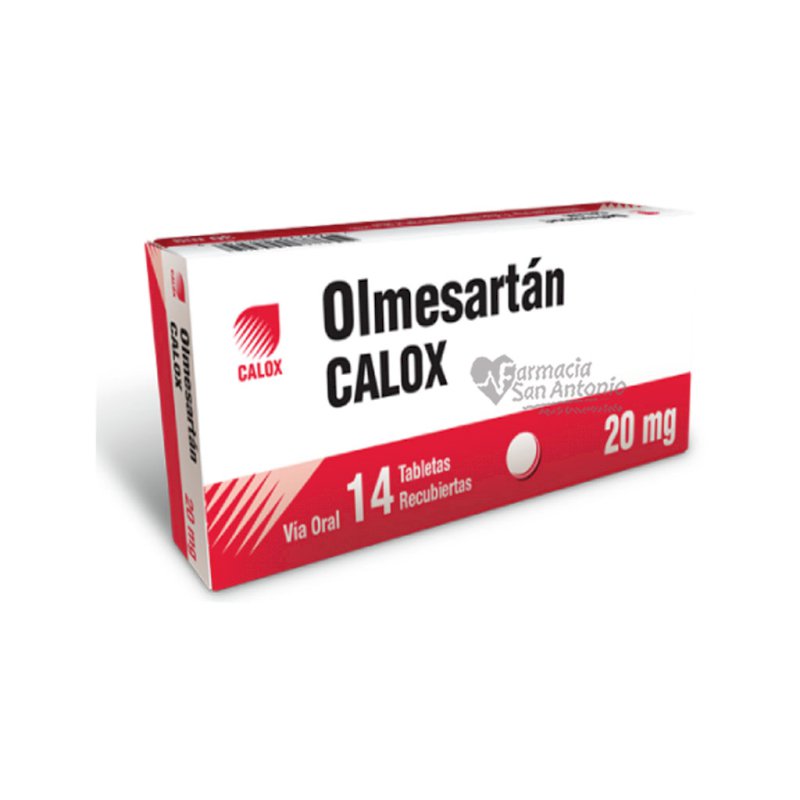 OLMESARTAN 20MG X 14 TAB