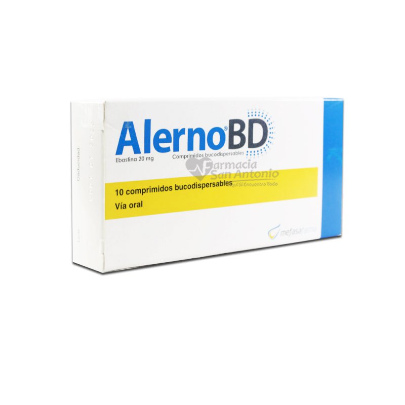 ALERNO BD 20MG X 10 COMP