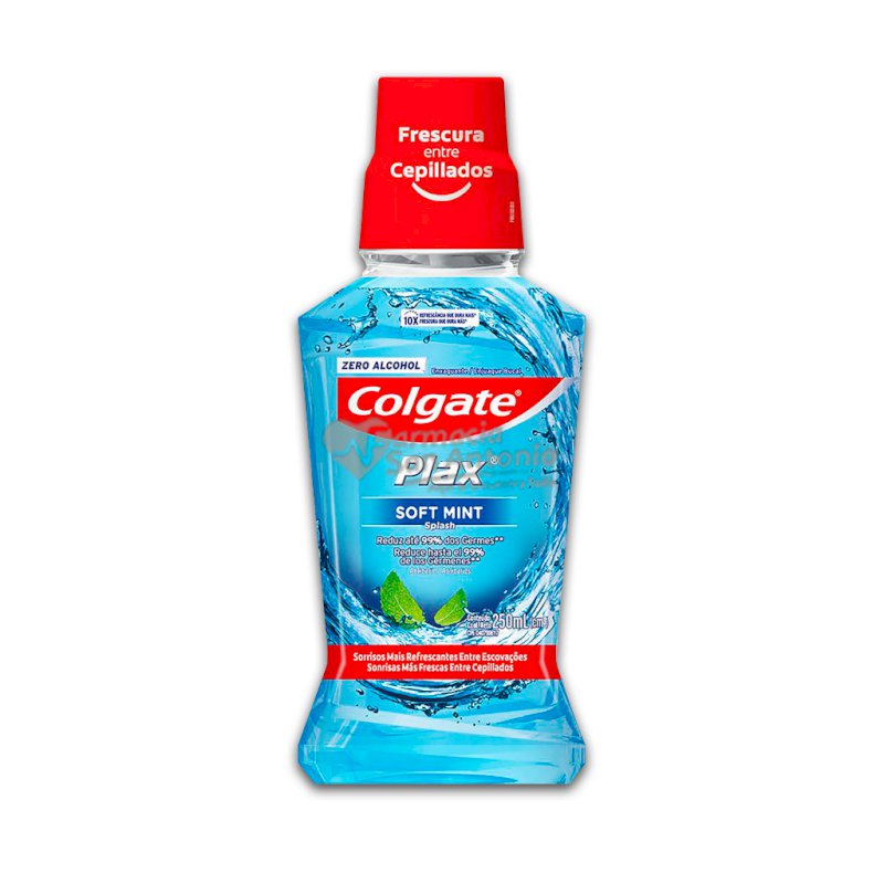 ENJUAGUE COLGATE PLAX SOFT MINT 250