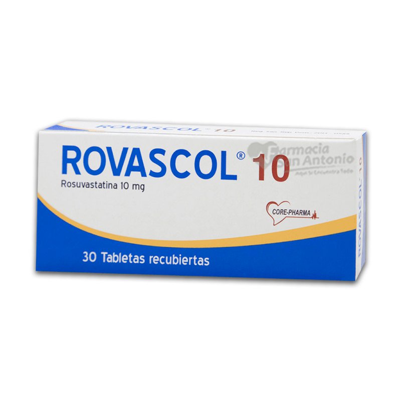 ROVASCOL 10MG X 30 TAB