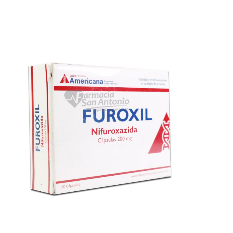 UNIDAD FUROXIL 20 CAPS