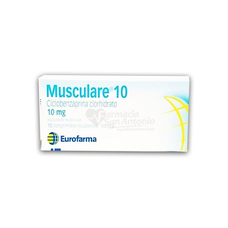MUSCULARE 10MG X 15 COMP