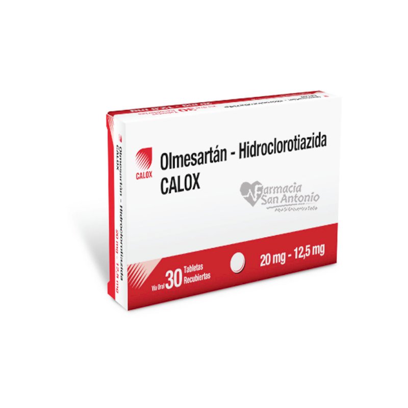 OLMESARTAN HCT 20/12.5MG X 30 TAB