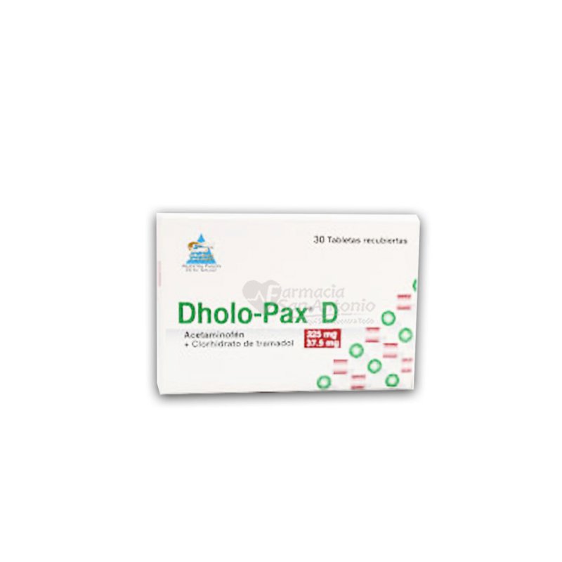 DHOLO-PAX D 325/37.5 X 30 TABS