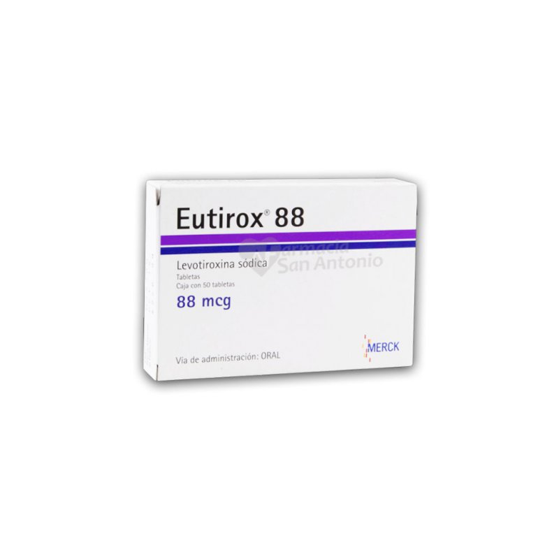 EUTIROX 88MCG X 50 TAB