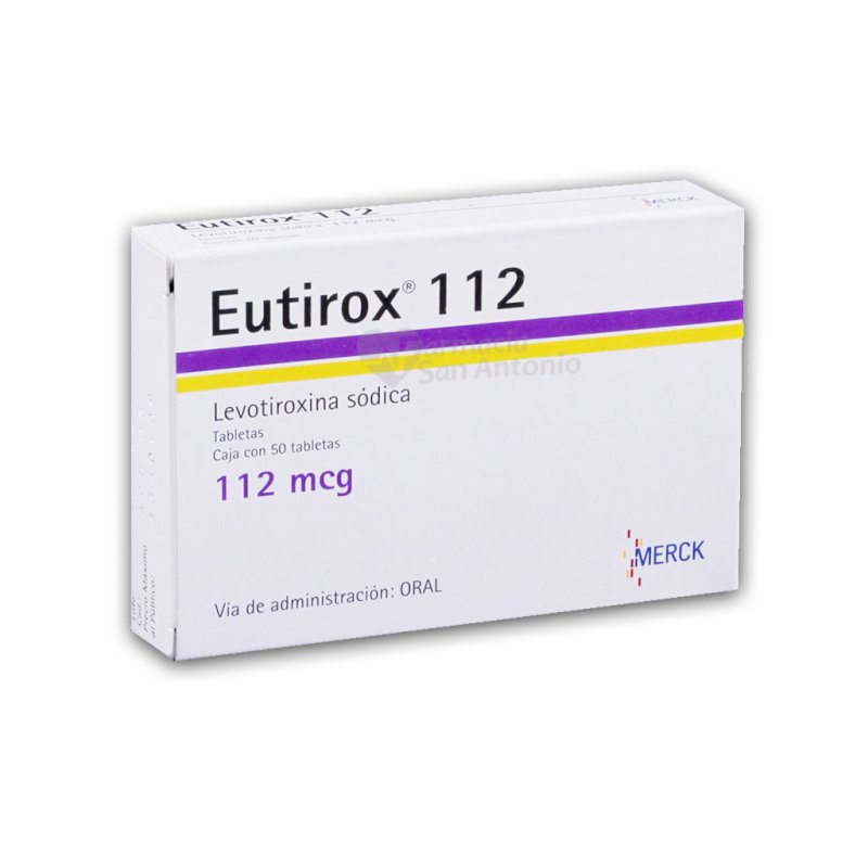 EUTIROX 112MCG X 50 TAB
