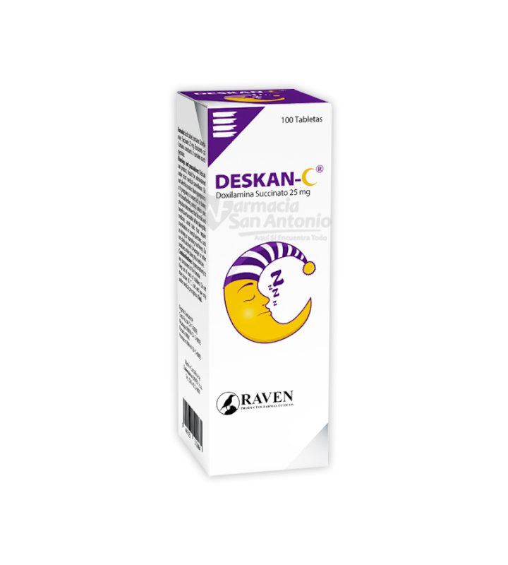 DESKAN-C 25MG X 100 TAB