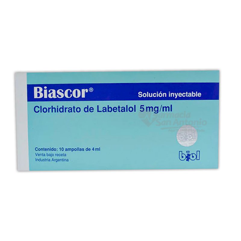 BIASCOR 5MG SOL INYECTABLE