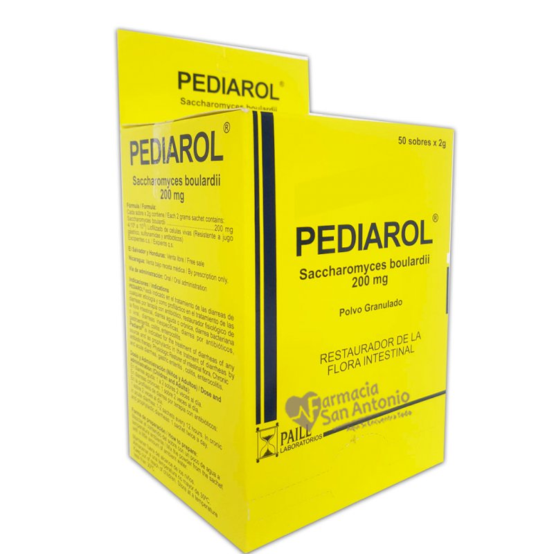 PEDIAROL 200MG RESTAURADOR DE LA FLORA