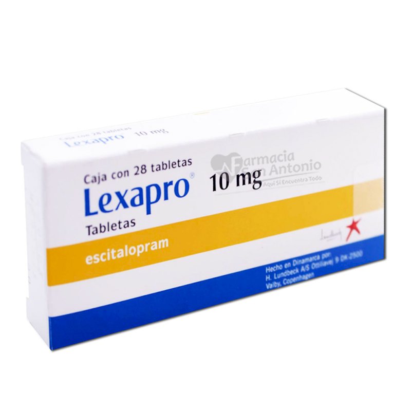 LEXAPRO 10MG X 28 TAB
