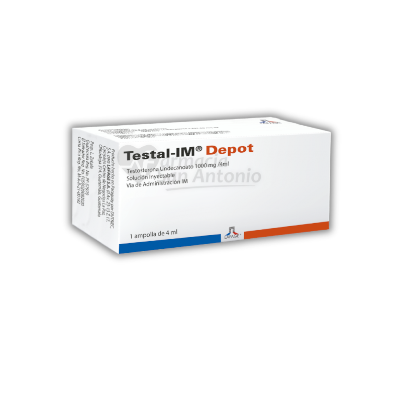 TESTAL IM DEPOT 100MG/4ML X 1 AMP