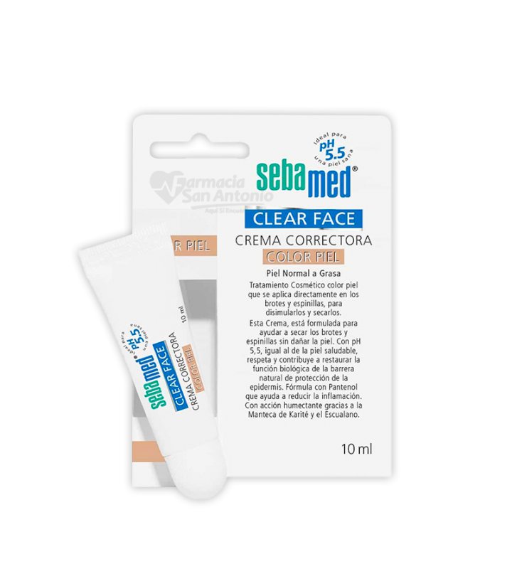 CLEAR FACE CREMA CORRECTORA COLOR 10ML