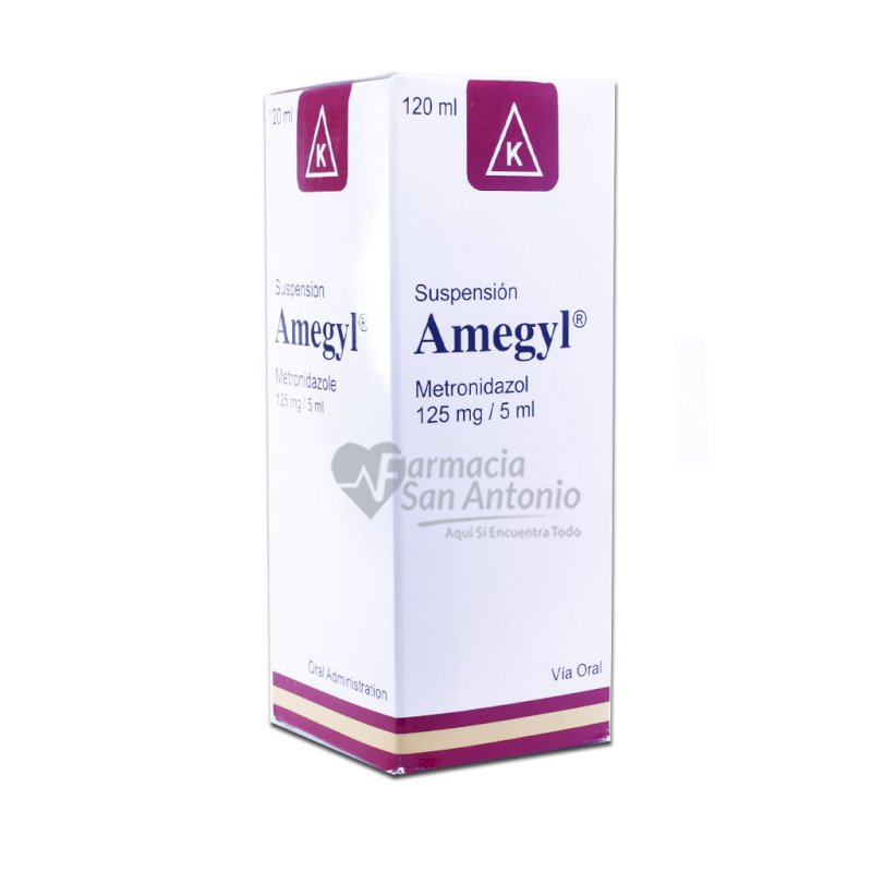 AMEGYL SUSPENSION 120 ML/CC