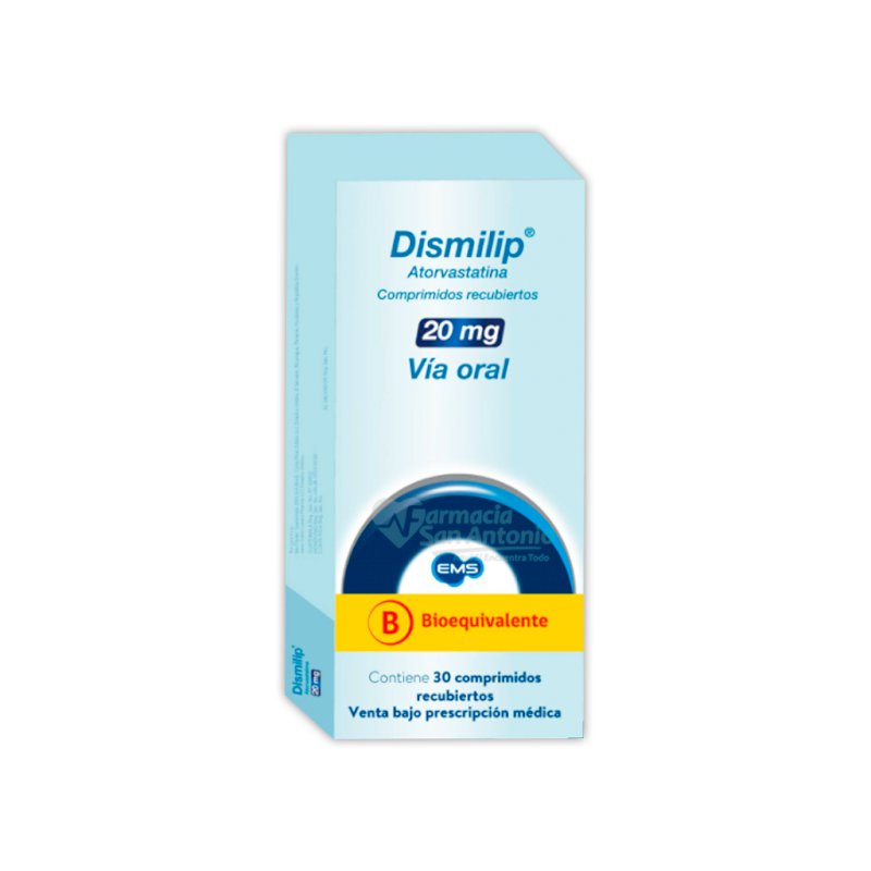 DISMILIP 20MG X 30 COMP