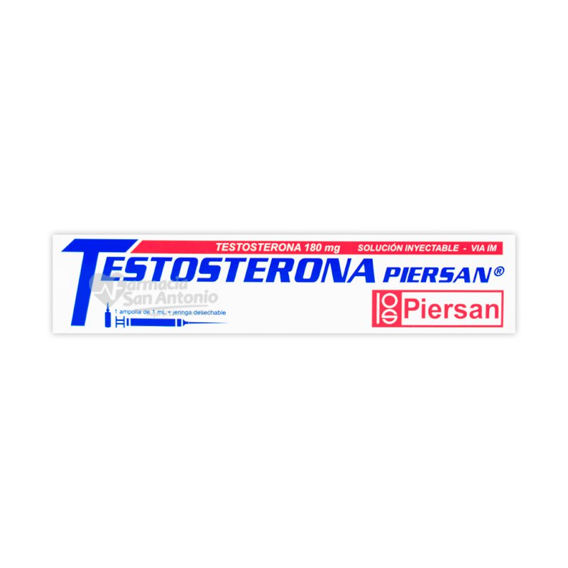 TESTOSTERONA X 1 AMPOLLA + 1 JERINGA