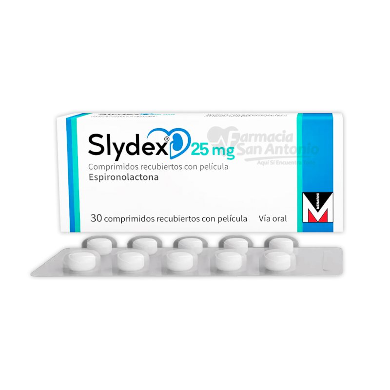 SLYDEX 25 MG X 30 COMP