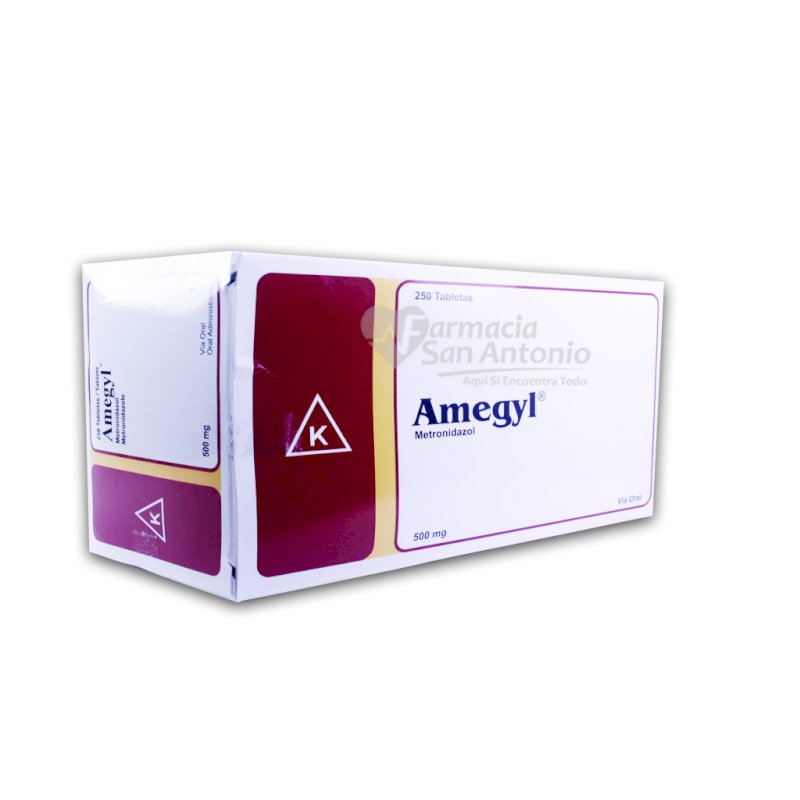 UNIDAD AMEGYL 500 MG TAB