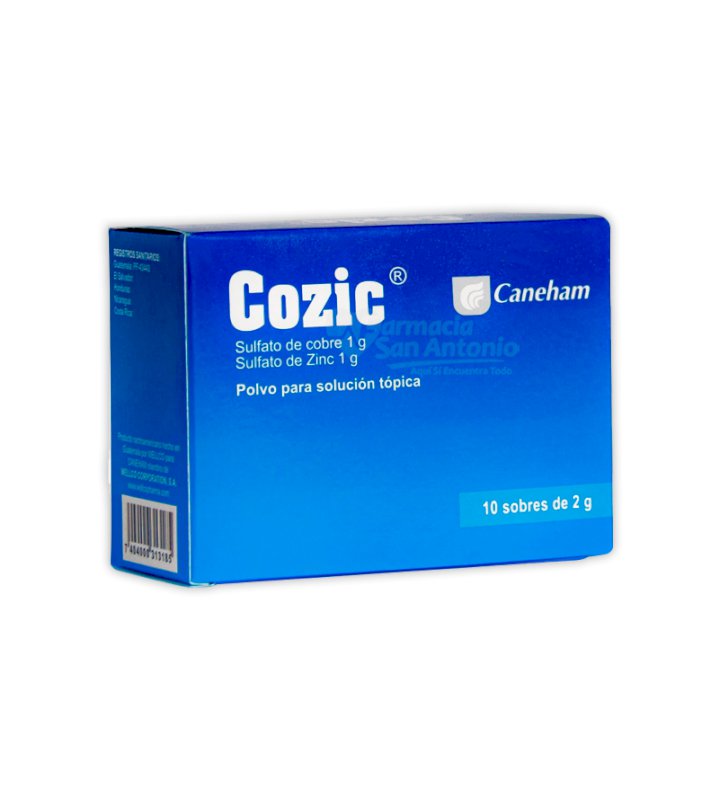COZIC 2G X10 SOBRES