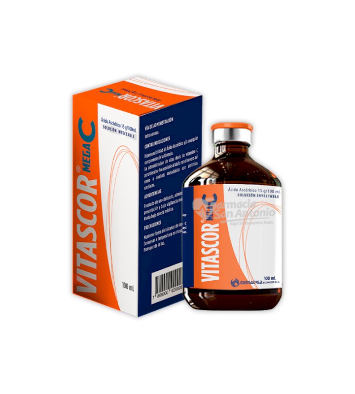 VITASCOR MEGA C 15G/ X100ML