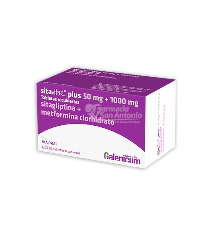 SITAVITAE PLUS 50MG/ 1000MG X 60 TABS