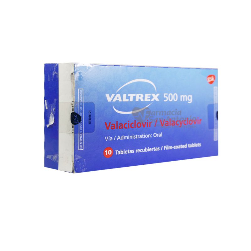 VALTREX 500MG X 10 TABS