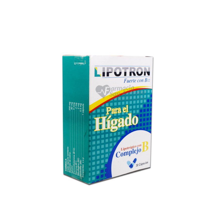 LIPOTRON FUERTE X 30 CAP