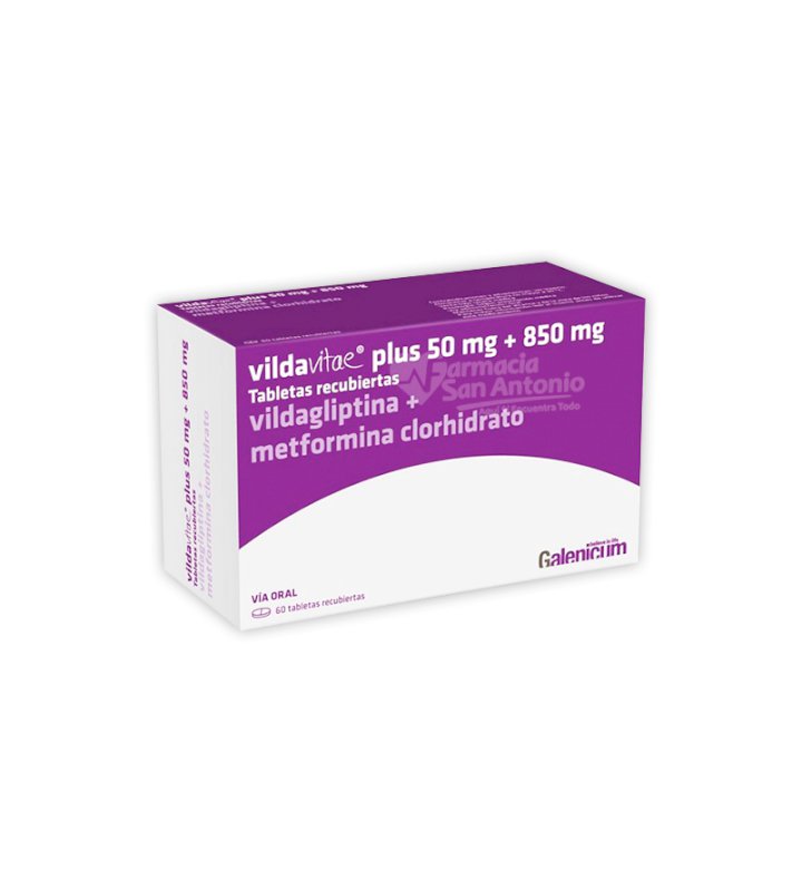 VILDAVITAE PLUS 50MG+850MG X 60 COMP