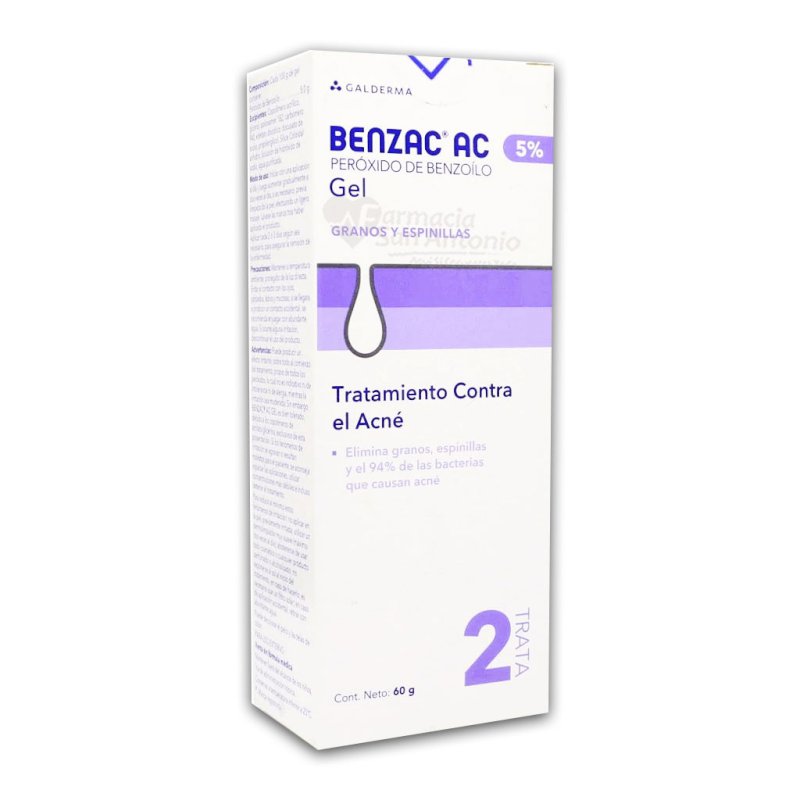 BENZAC AC 5% GEL X  60 GRS