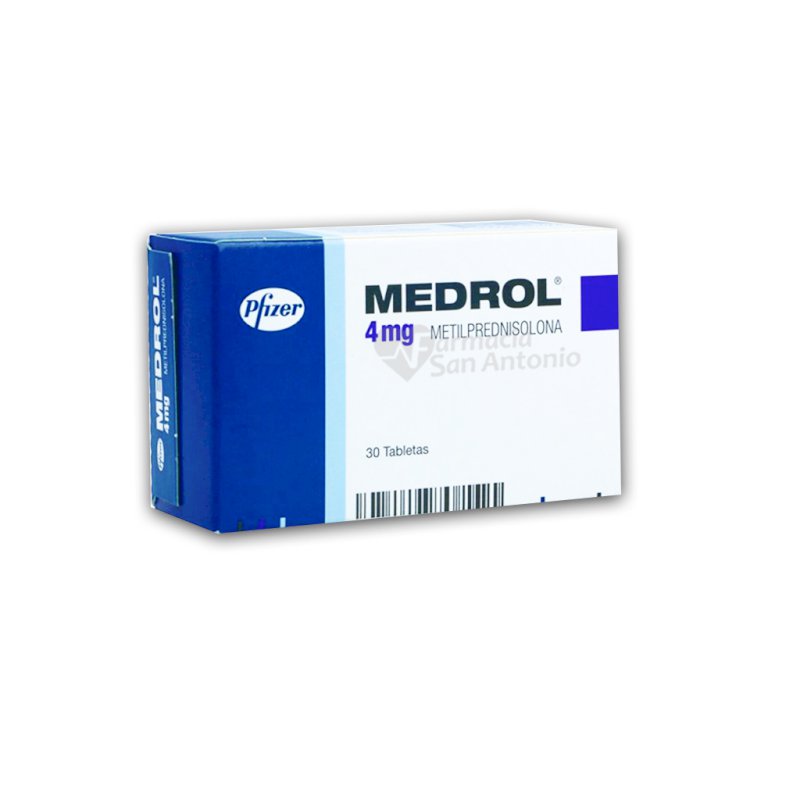 MEDROL 4MG X 30 TAB