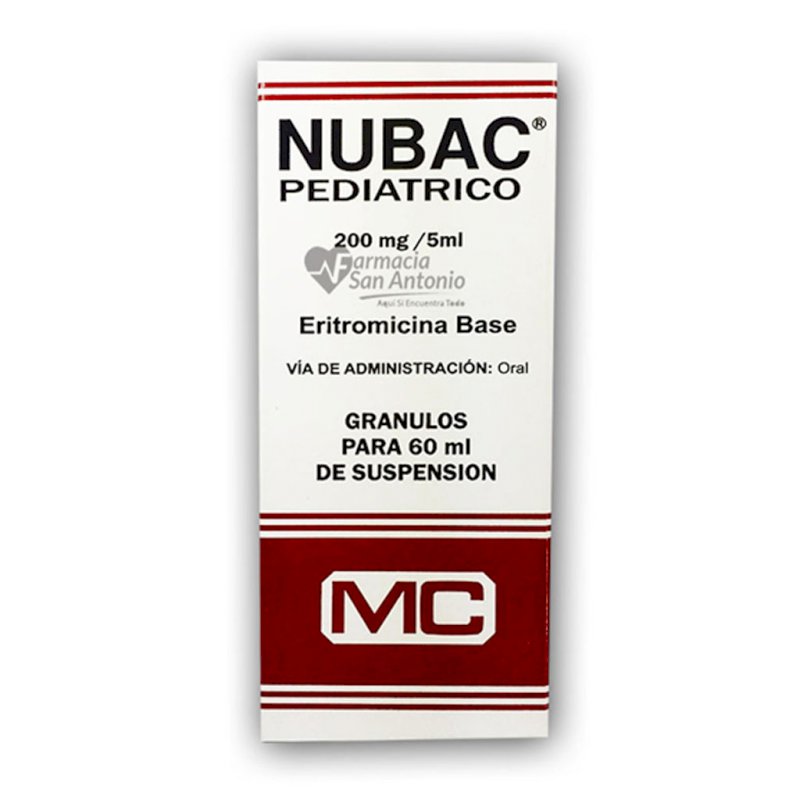 NUBAC PEDIATRICO 200MG/5ML 100ML